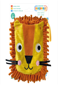 Sensory Snuggables Roar! Hand-Puppet Cloth Book