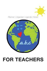 Teacher Planner/Agenda/Organizer/Notes, Large 8.5 X 11, Weekly View, Monthly View, Yearly View, July to June, Undated, 164 Pages