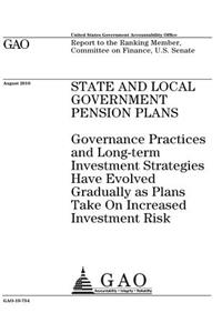State and local government pension plans