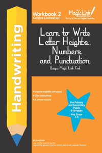 Learn to Write Letter Heights, Numbers and Punctuation - Cursive (Joined-up)
