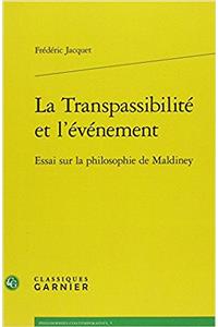 La Transpassibilite Et l'Evenement