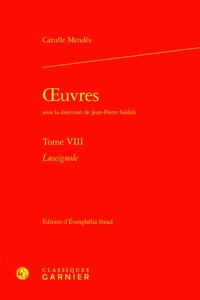 Oeuvres. Tome VIII