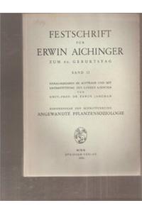 Festschrift Fa1/4r Erwin Aichinger Zum 60. Geburtstag