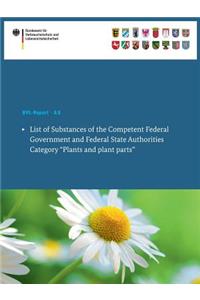 List of Substances of the Competent Federal Government and Federal State Authorities