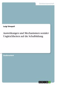 Auswirkungen und Mechanismen sozialer Ungleichheiten auf die Schulbildung