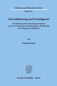 Umweltplanung Und Grundgesetz