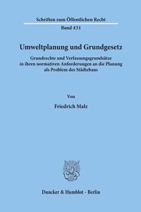 Umweltplanung Und Grundgesetz