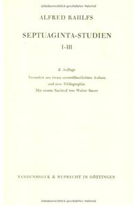 Septuaginta-Studien I-III