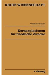 Kernexplosionen Für Friedliche Zwecke