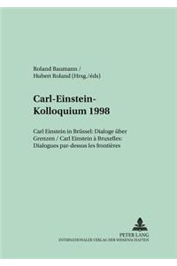 Carl-Einstein-Kolloquium 1998
