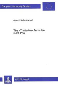 Trinitarian Formulae in St.Paul