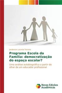 Programa Escola da Família