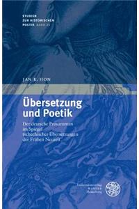 Ubersetzung Und Poetik