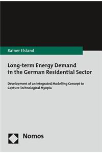 Long-Term Energy Demand in the German Residential Sector