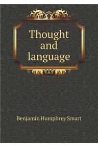 Thought and Language
