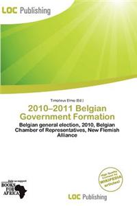 2010-2011 Belgian Government Formation