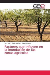 Factores que influyen en la inundación de las zonas agrícolas