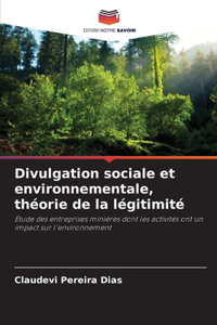 Divulgation sociale et environnementale, théorie de la légitimité