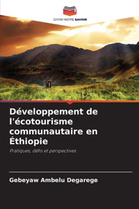 Développement de l'écotourisme communautaire en Éthiopie