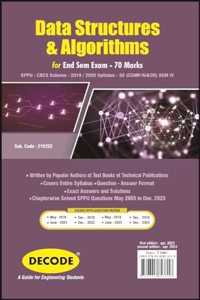 Data Structures & Algorithms for SPPU 19 Course (SE - IV - Comp. - 210252) (Decode)