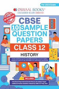 Oswaal CBSE Sample Question Papers Class 12 History (For Board Exams 2024) | 2023-24
