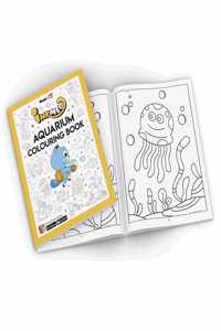 Inkmeo Aquarium Colouring Book: Reusable & Augmented Reality Enabled Fun for Kids - Explore Marine Life with 32 Interactive AR Pages and Eco-Friendly Reusable Designs!