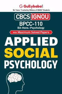 Gullybaba IGNOU BA (Honours) 4th Sem BPCC-110 Applied Social Psychology in English