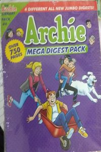ARCHIE MEGA DIGEST PACK # 4 ( ARCHIE JUMBO COMICS SET OF 4 VOLUME )