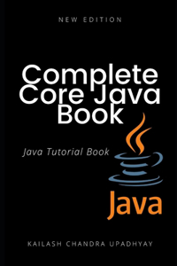 Complete Core Java Tutorial Book