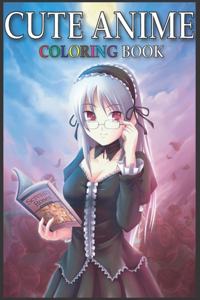 Cute Anime Coloring Book