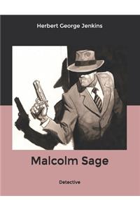 Malcolm Sage: Detective