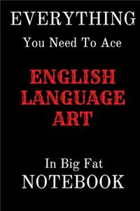 EVERYTHING You Need To Age ENGLISH language arts In Big Fat NOTEBOOK
