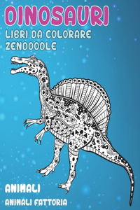 Libri da colorare Zendoodle - Animali Fattoria - Animali - Dinosauri