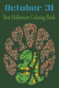 october 31 best halloween coloring book