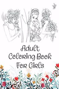 Adult Coloring Book For Girls