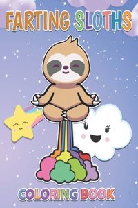 Farting Sloths Coloring Book