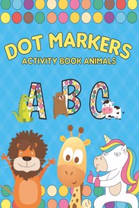 Dot Markers Activity Book ABC Animals