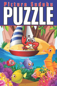 Picture Sudoku Puzzle Book For Kids