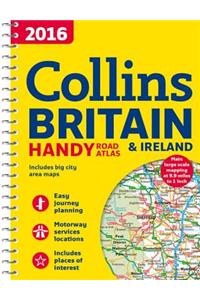 2016 Collins Handy Road Atlas Britain