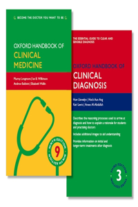 Oxford Handbook of Clinical Medicine + Oxford Handbook of Clinical Diagnosis, 3rd Ed.