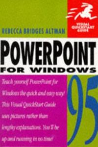 Powerpoint for Windows 95 (Visual QuickStart Guides)