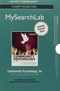 MyLab Search with Pearson eText -- Standalone Access Card -- for Community Psychology