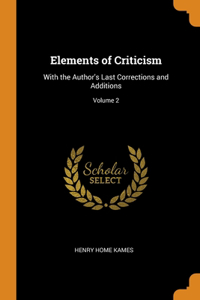 Elements of Criticism