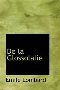 de La Glossolalie