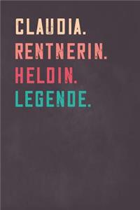 Claudia. Rentnerin. Heldin. Legende.