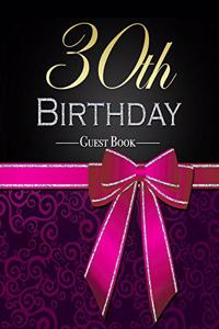 30th Birthday Guest Book