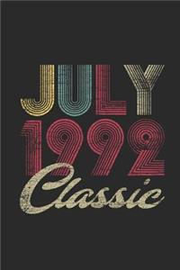 Classic July 1992