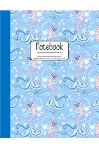 Notebook Wide Ruled 8.5 x 11 in / 21.59 x 27.94 cm