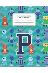 Primary Composition Notebook Grades K-2 Story Journal P
