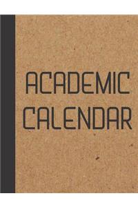 Academic Calendar